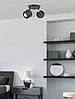 Світильник стельовий Люстра Plafon SPOT Reflector 450-EG2 GU10 LED чорний, фото 7
