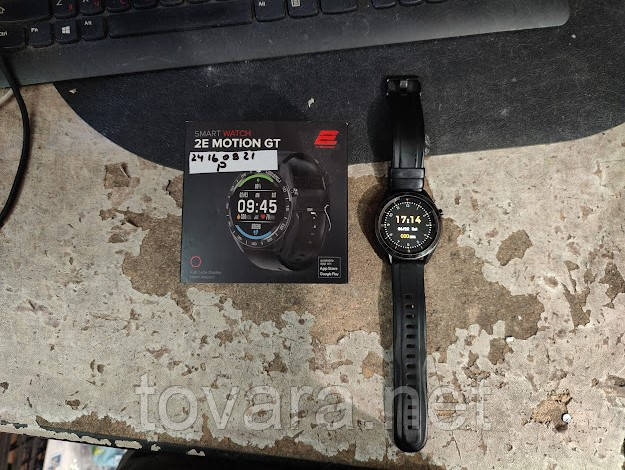 Розумний годинник 2E Motion GT 46 mm 2E-CWW20BKSL Black-Silver No 24160921/1