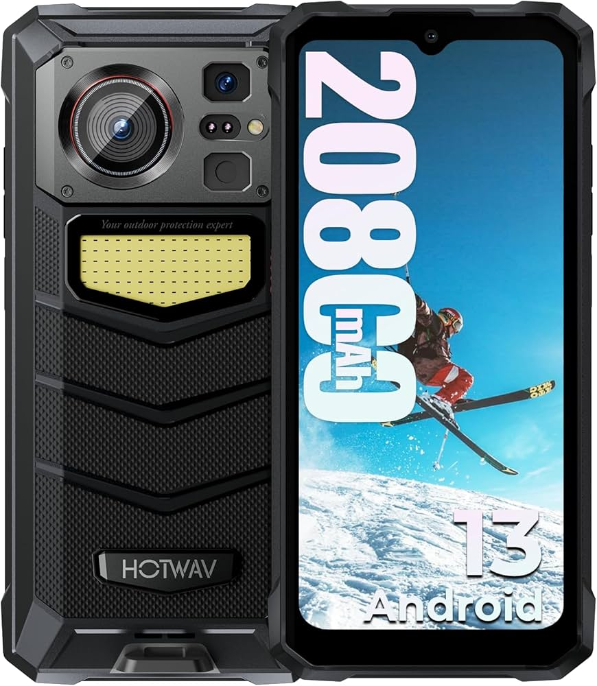 Смартфон HOTWAV W11 Black 6\256GB NFC 20800mAh 33W Fast Charge 280 lumen Global Version