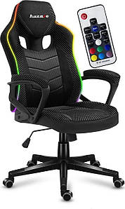 Комп'ютерне крісло для геймера Huzaro Force 2,5 RGB Carbon Mesh