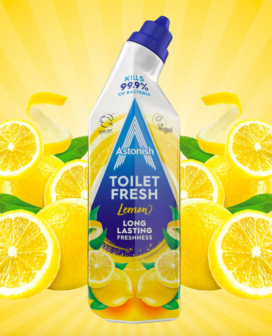Гель для прибирання туалету Astonish Toilet Fresh Gel Lemon