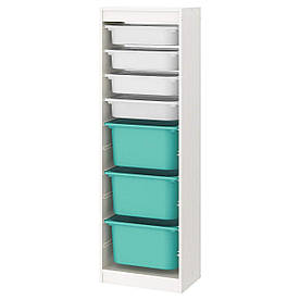 Стелаж з контейнерами TROFAST 46x30x145 см IKEA 193.294.22