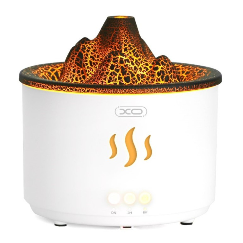 Зволожувач повітря XO HF11 Volcano Crackle Effect з ароматерапією (Aromatherapy Diffuser)
