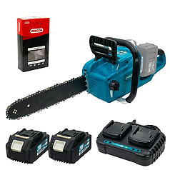 Потужна акумуляторна ланцюгова пила PROFI-TEC PCS3540BL POWERLine: з АКБ 2шт-20V 4.0 Аh, шина 35 см