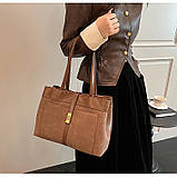 (Дефектний товар, поверненню не підлягає) Жіноча сумка стильна сумка для через плече Ручні сумки клатч, фото 7