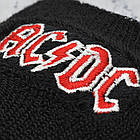Напульсник махровий AC/DC - RED LOGO (wol-005), фото 2