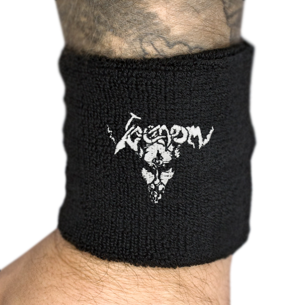 Напульсник махровий VENOM - BLACK METAL (wol-021)