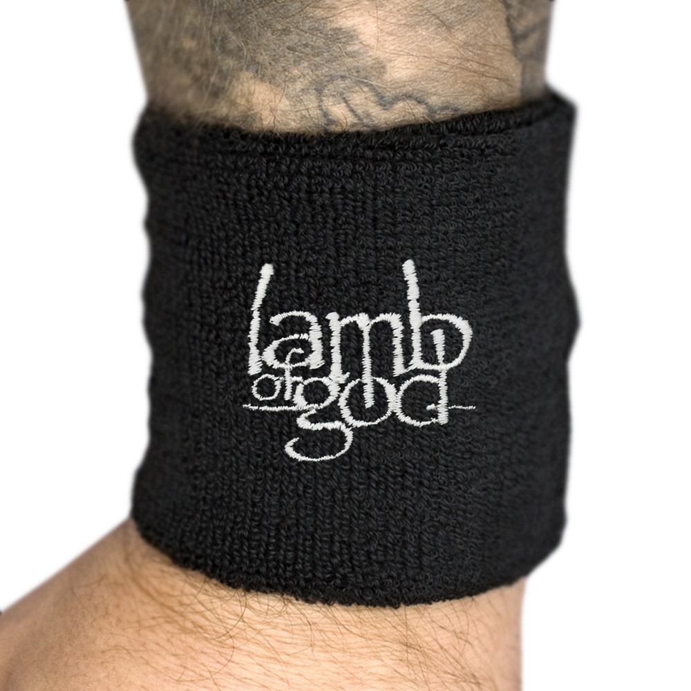 Напульсник махровий LAMB OF GOD - LOGO (wol-025), фото 1