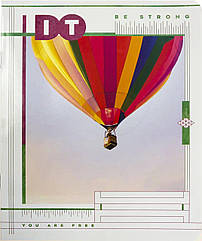 Зошит 12арк клітинка Будь сильним Поділля (25/500)