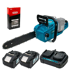 Потужна акумуляторна ланцюгова пила PROFI-TEC PCS3540BL POWERLine: з АКБ 2шт-20V 8.0 Аh, шина 35 см