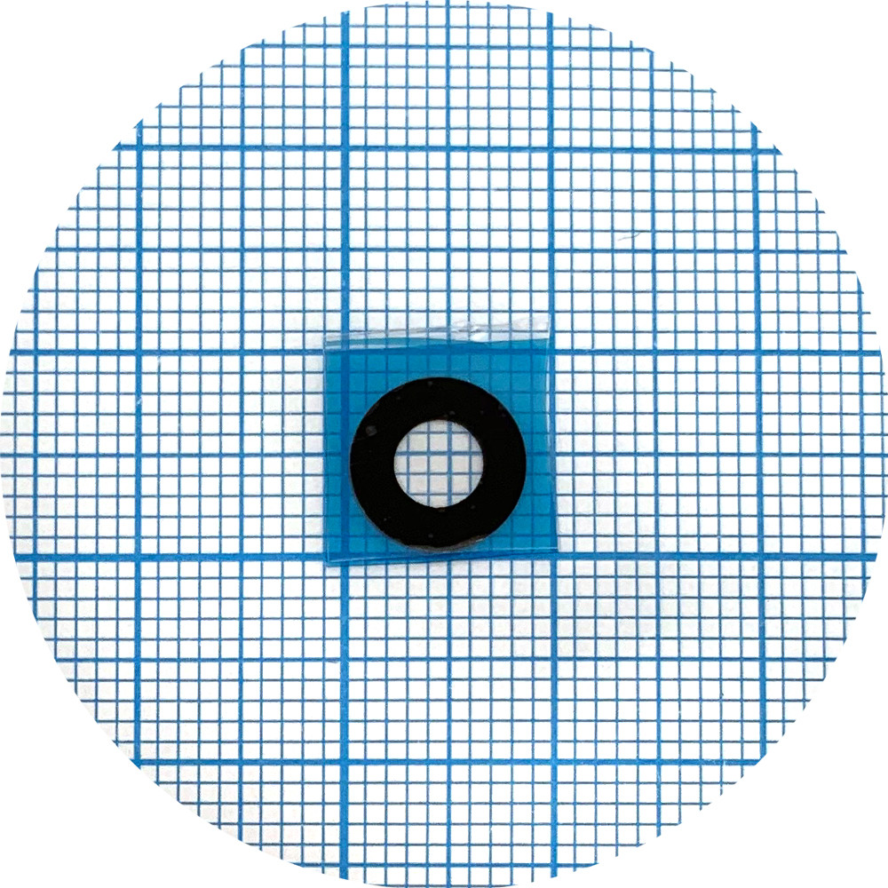 Скло камери Oppo A73, F17 (чорне), фото 1