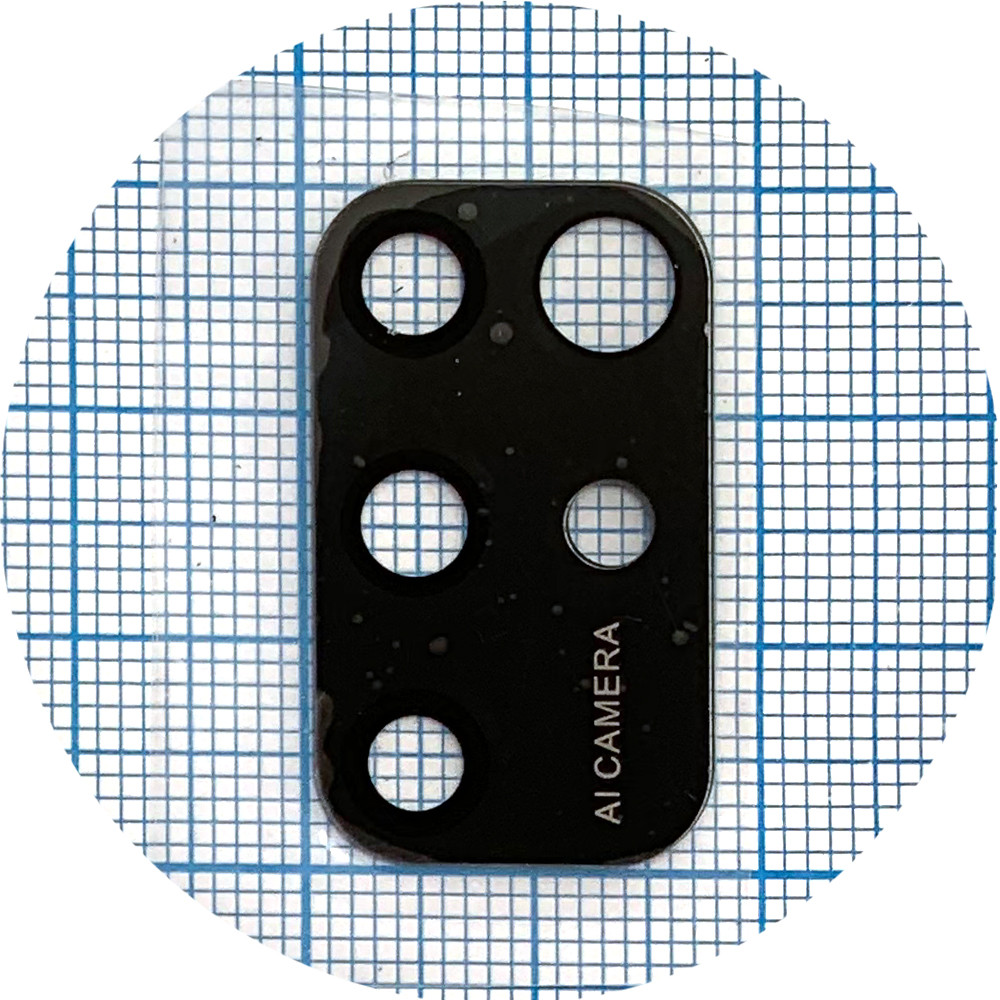 Скло камери ZTE Blade V2020 Smart, ZTE 8010 (чорне), фото 1