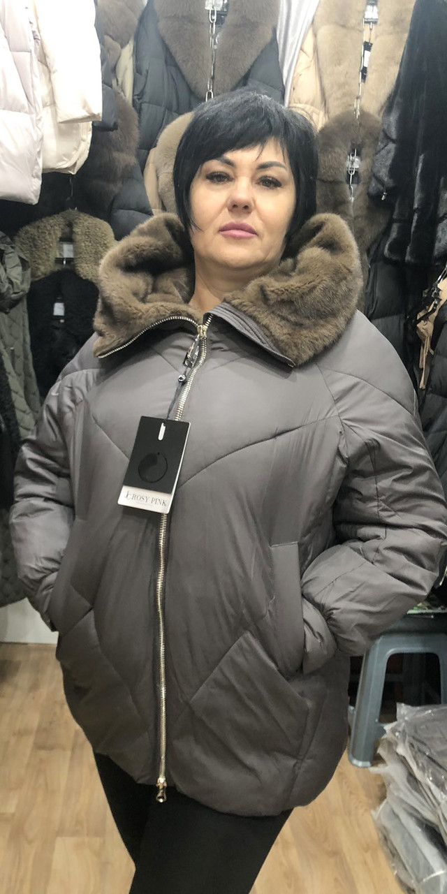 JC.ROSY PINK 9316. Зима. Розміри: 44-52. Батал. Графіт