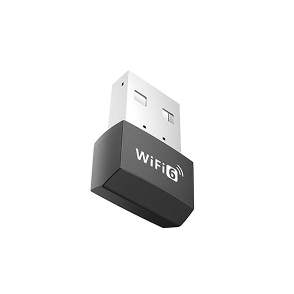 Бездротовий мережевий адаптер Wi-Fi6-USB LV-UAX08D, AIC8800F, 802.11bgn, 150MB, 2.4 GHz, Win10/8.1/8/7/XP, Mac OS, фото 1