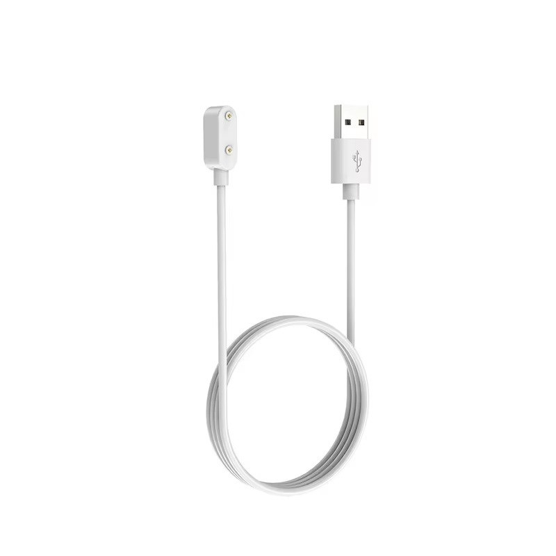 Зарядний пристрій для фітнес-браслету Huawei band 9, 8, 7, 6, 6Pro (Type-C - вхід) білий, фото 1