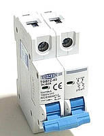Автоматичний вимикач 40A 1000V DC 2P TOMZN TOB7Z-63-40