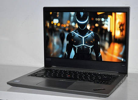 Б/в Ноутбук Б-клас Lenovo ThinkPad E480 14" 1920x1080| Core i5-7200U| 16 GB RAM| 480 GB SSD| UHD 620, фото 1