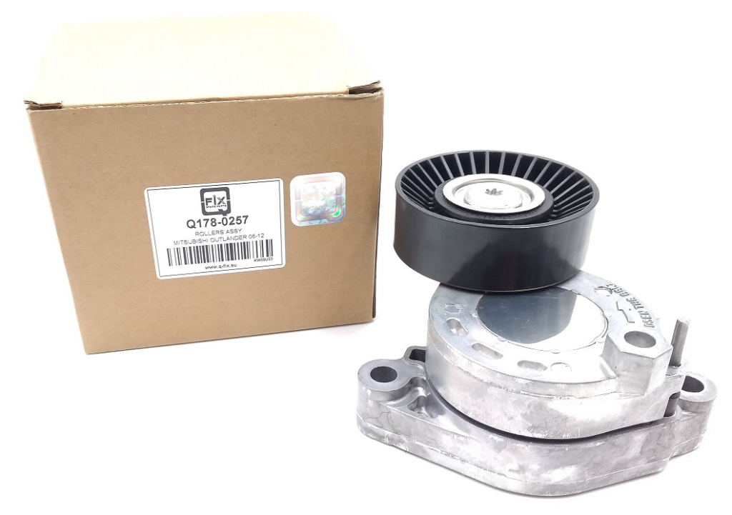 Натягувач приводного ременя Q-FIX Q1780257, Mitsubishi Outlander XL 3.0 2006- OEM 1345A031