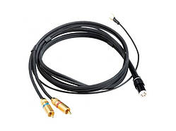Міжблочний фоно-кабель Van Den Hul D-501 Silver Hybrid TAC-RCA, 1,0 m