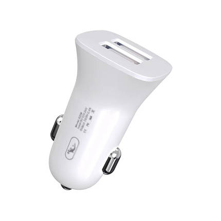 Автомобільний зарядний пристрій SkyDolphin SZ09 2 USB 3.4 A White (AZP-000106), фото 1