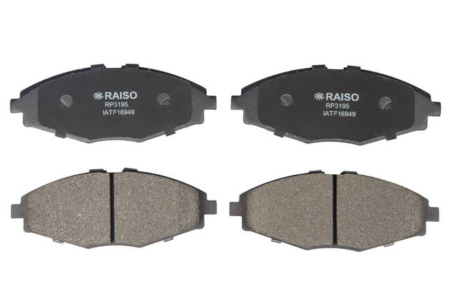 Колодки гальмівні передні Raiso(Швеція) Daewoo Matiz , Део Матіз 97- #RP3195 UAKXALN7, фото 2