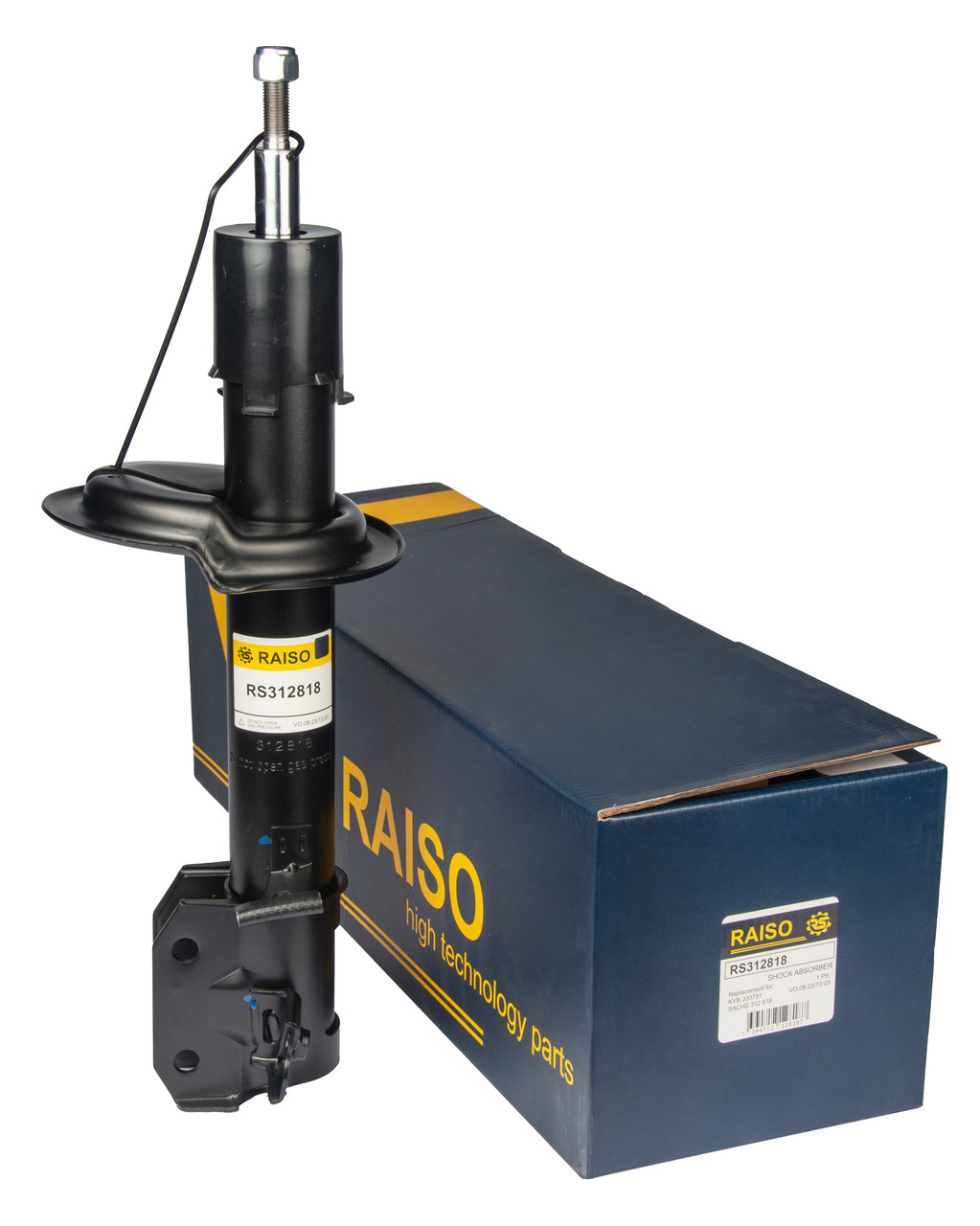 Амортизатора передній правий Raiso (Швеція) Suzuki SX4, Сузукі СХ4 06- #RS312818 UAUYFHS7