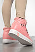 Черевики жіночі зимові на хурті рожевого кольору 189772T Безкоштовна доставка, фото 3