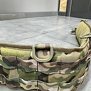 Пояс розвантажувальний з Моллі, Олива, WINTAC, Cordura 1000D, варбелт, покращений тактичний бойовий пояс, розвантаження поясне Multicam, Мультикам, Мультикам, фото 7