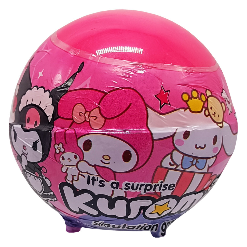 Дитяча іграшка-сюрприз «Kuromi» ZВ-193 у кулі, в асортименті, фото 1