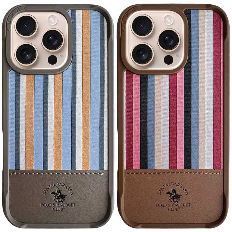 Шкіряний чохол Polo Santa Barbara Isaac для Apple iPhone 16 Pro Max (6.9")