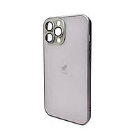 Чохол для смартфона AG Glass Matt Frame Color Apple iPhone 13 Pro Max Titanium Grey