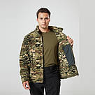 Тактична флісова куртка для осені та зими Solve Woodland KT6000606 - розмір 3XL, фото 4