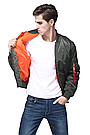 Куртка-бомбер MA-1 Pilot DFL Style White KT6000315 розмір S, фото 5
