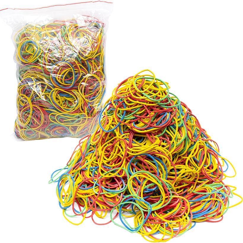 Гумка для грошей канцелярська кольорова 500 гр