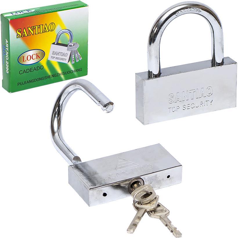 Замок навісний «Extra глянець» 90мм Набір 2шт, фото 1