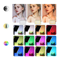 Панель світлодіодна кольорова RGB RA 95+3000-6500K AC Prof PM-26 RGB, фото 3