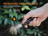 Наключний ліхтар брелок FENIX E05R Black (400LM, XP-G2 G3, 320mAh, USB, IP68, 4 режими, 30 годин, 64 метри), фото 7
