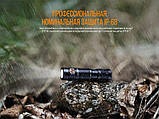 Наключний ліхтар брелок FENIX E05R Black (400LM, XP-G2 G3, 320mAh, USB, IP68, 4 режими, 30 годин, 64 метри), фото 8