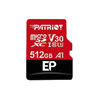 Карта памяти Patriot 512GB microSD class 10 UHS-I U3 (PEF512GEP31MCX) (l18389)