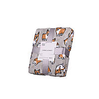 Плед Ardesto Flannel корги, 160х200 см (ART0109PB) (c98828)
