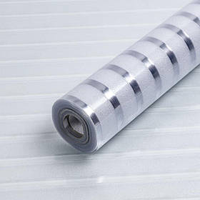 Вітражна плівка самоклеюча на вікна 60см, самоклейка на скло рулон 10м, ПВХ віконна плівка, Вертикаль