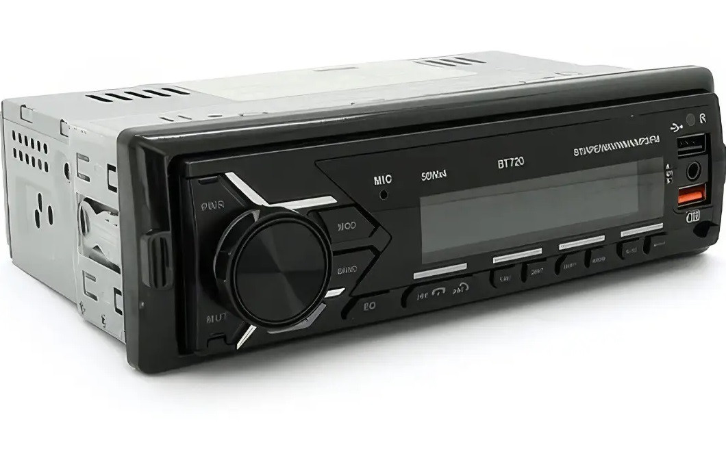 Автомагнитола BT720 RGB 2xUSB+Bluetooth+SD+AUX 4x50W