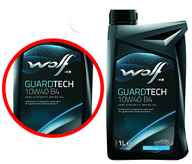 Масло WOLF OIL Guardtech 10W40 B4 1л