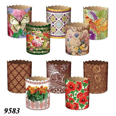 Форма для паски d 9 см (50шт)