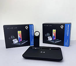 Бездротовий зарядний пристрій QI 15W UD17 (4в1)