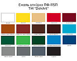 Емаль алкідна ПФ-115П світло-сіра ТМ "DekArt" - 0,9 кг, фото 3