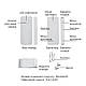 Датчик відкривання Thermo Alliance з Wi-Fi MS-WD002, фото 2