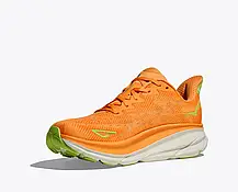 Кросівки для бігу чоловічі Hoka One One Clifton 9 1127895 SLRL Solar Flare / Lettuce, фото 5