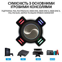 Конвертер адаптер ігровий KSX для клавіатури / миші / Xbox One / Switch / PS4 / PS3, фото 3