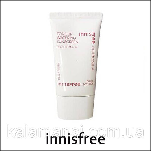 Зволожувальний сонцезахисний крем Innisfree Tone Up Watering Sunscreen SPF50+ PA++++